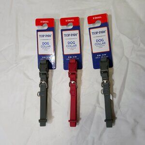 Top Paw XS Dog Collar BUNDLE #3 (New, hasn't ever been used!)